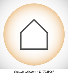 HOUSE vector icon 10 eps