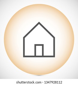 HOUSE vector icon 10 eps