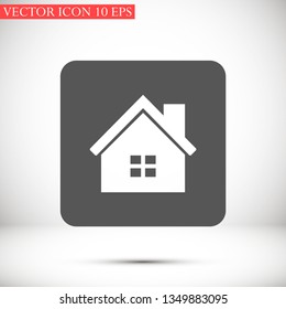 house vector icon 10 eps