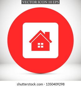 house vector icon 10 eps