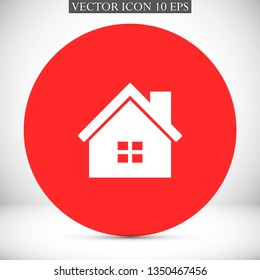 house vector icon 10 eps