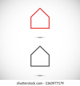 HOUSE vector icon 10 eps