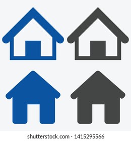 HOUSE vector icon 10 eps - Vector