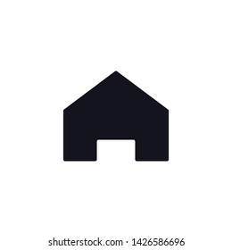 house vector icon 10 eps , Lorem ipsum Flat design