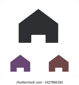 house vector icon 10 eps , Lorem ipsum Flat design