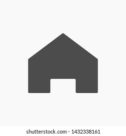 house vector icon 10 eps , Lorem ipsum Flat design