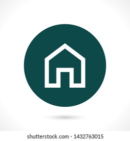house vector icon 10 eps , Lorem ipsum Flat design