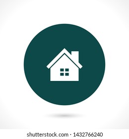 house vector icon 10 eps , Lorem ipsum Flat design
