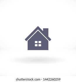 house vector icon 10 eps , Lorem ipsum Flat design