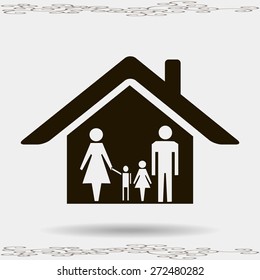 house vector icon