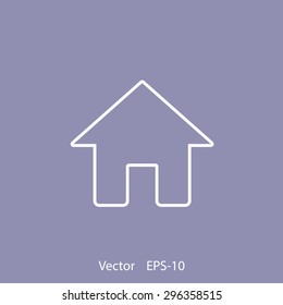 House vector icon 