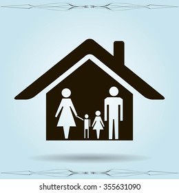 house vector icon