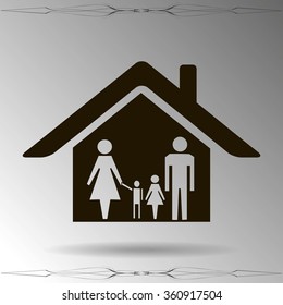 house vector icon