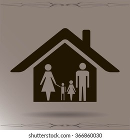 house vector icon
