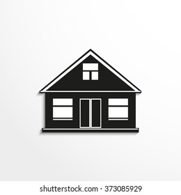 House. Vector icon.