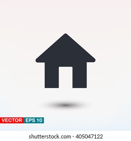 House vector icon - Shutterstock ID 405047122