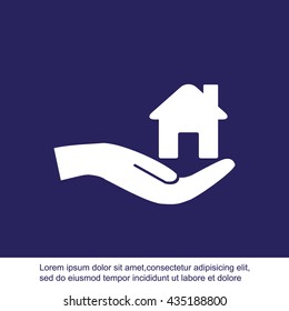House vector icon

