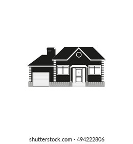House. Vector icon.