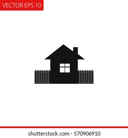 House Vector Icon.