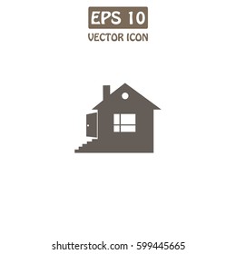 House Vector Icon. 