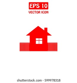 House Vector Icon.