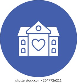 House vector icon. Can be used for printing, mobile and web applications.