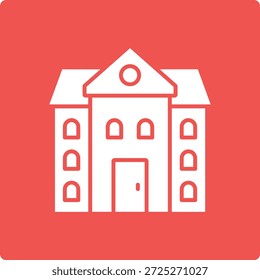 Icono de Vector de la casa. Se puede utilizar para aplicaciones de impresión, móviles y de Web.