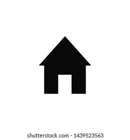 House Vector Icon Eps line sign