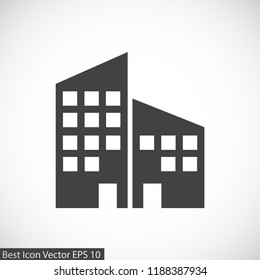 house vector icon eps10