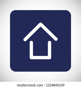 house vector icon eps10