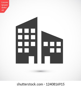 house vector icon eps10