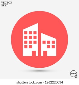 house vector icon eps10