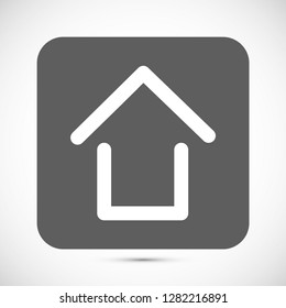 house vector icon eps10