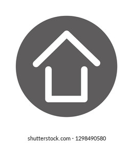 house vector icon eps10