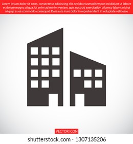 house vector icon eps10