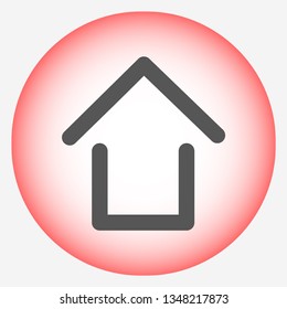 house vector icon eps10
