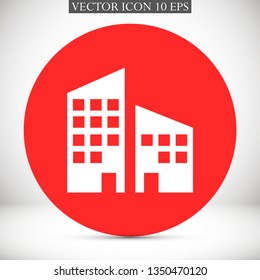 house vector icon eps10