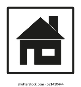 house vector icon, eps10