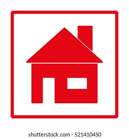 house vector icon, eps10