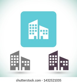 house vector icon eps10 , Lorem ipsum Flat design
