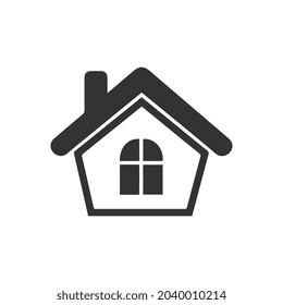 House vector icon. Home clipart symbols. Home pictogram