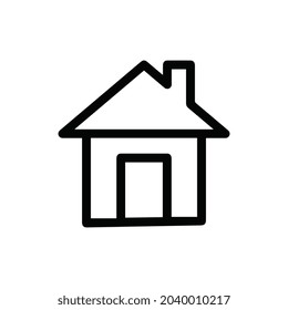 House vector icon. Home clipart symbols. Home pictogram