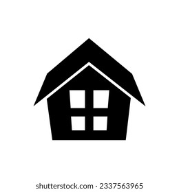 House vector icon. home illustration sign. building symbol.