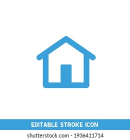 House vector icon. Home pictogram. 