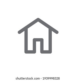 House vector icon. Home pictogram. 