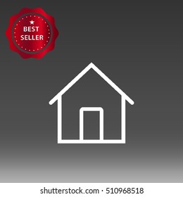House Vector Icon Illustration
