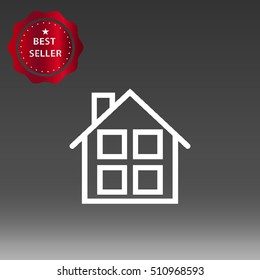 House Vector Icon Illustration