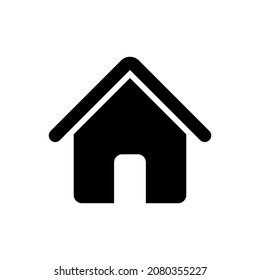 house vector icon isolated on white background
