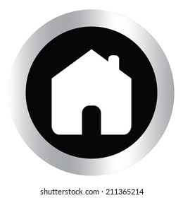 House - Vector icon isolated on white for used.