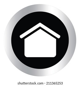 House - Vector icon isolated on white for used.